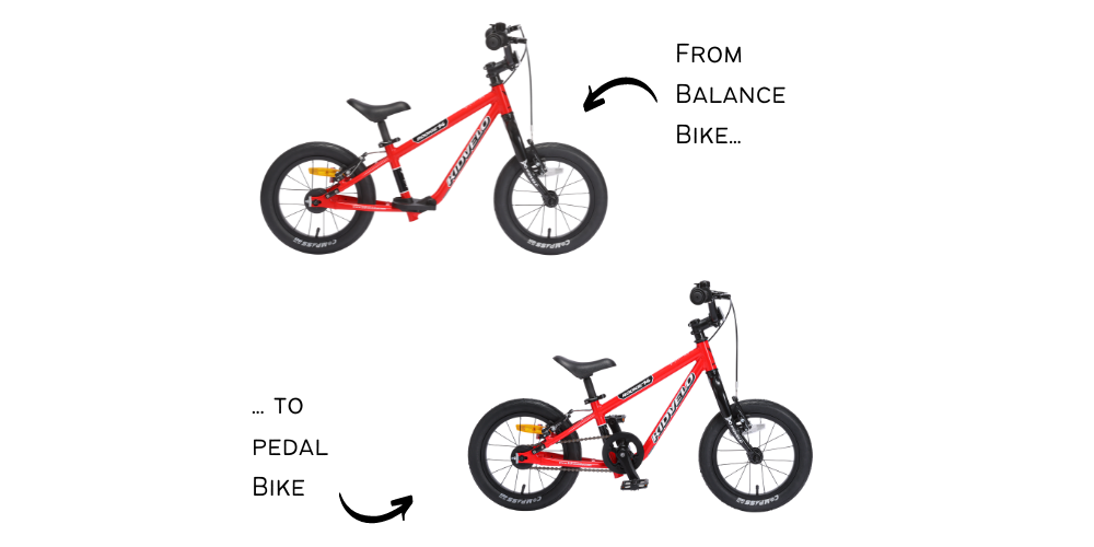 Balance bike that converts to pedal bike – BMX Bikes Australia