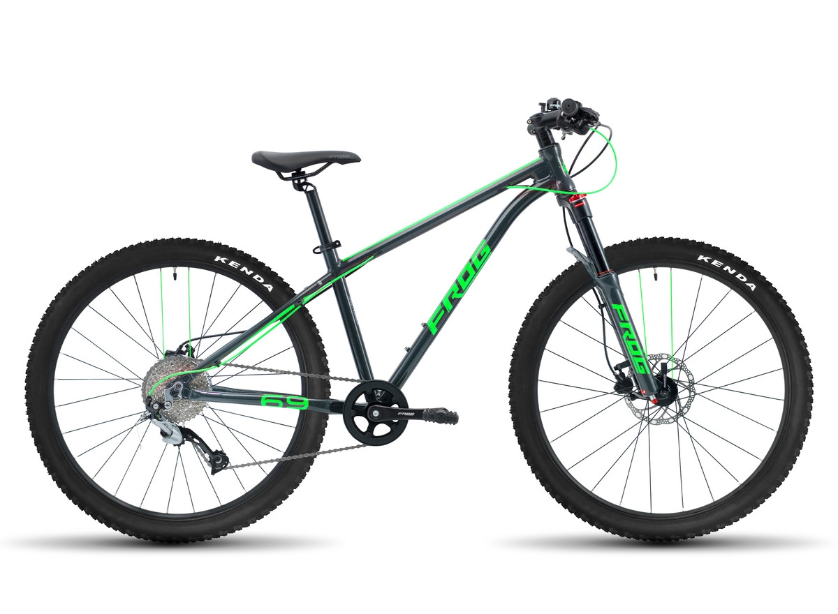 Best 26" mountain bikes for kids: A Frog MTB 69 on a plain background