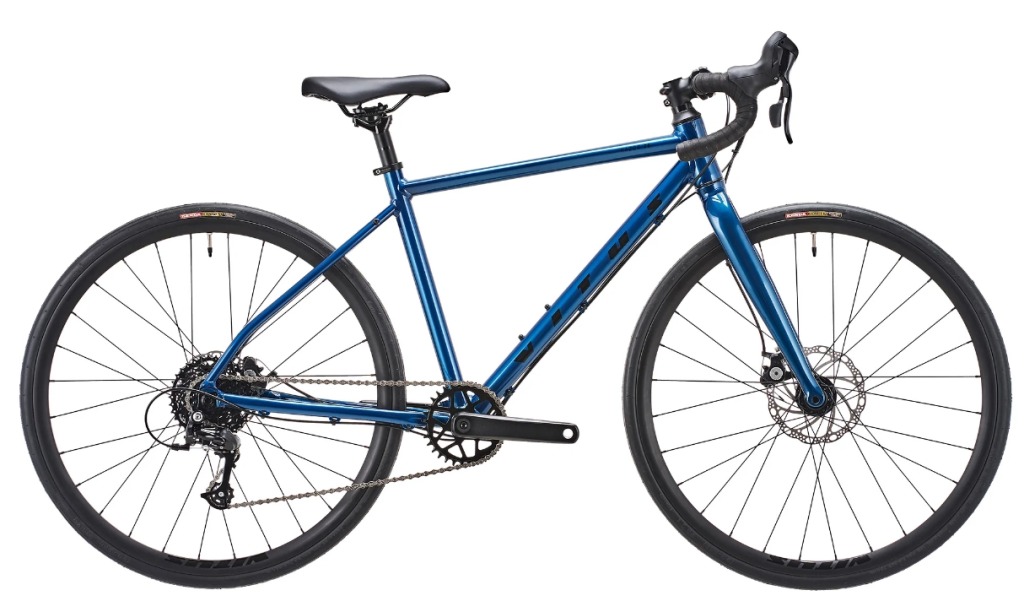 Best 26" kids' bikes: A Vitus Razor Disc 26 road bike on a blank background