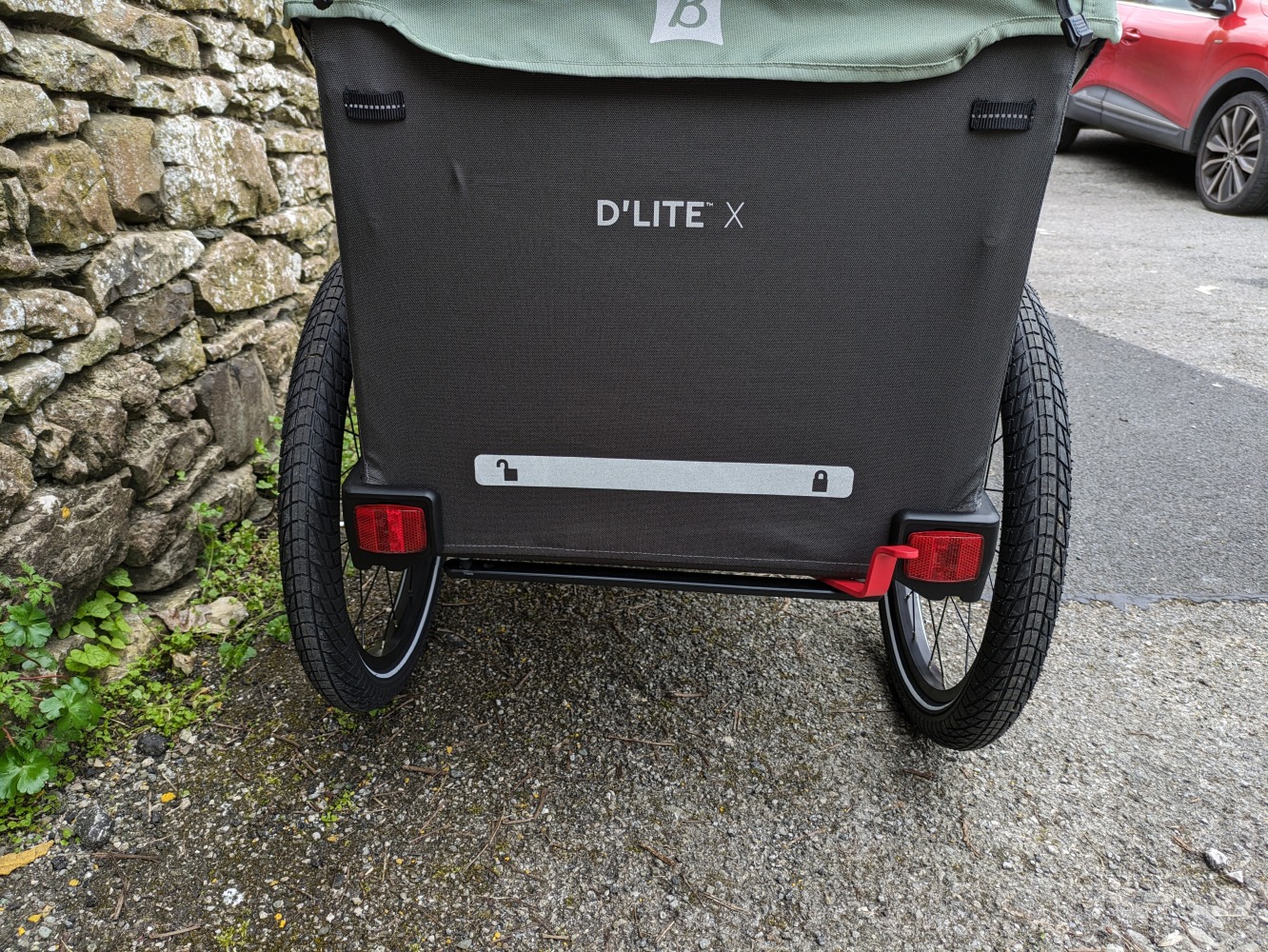 Picture showing the Burley D'Lite X handbreak