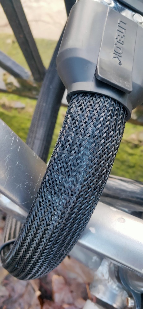 Litelok core plus bike lock material up close