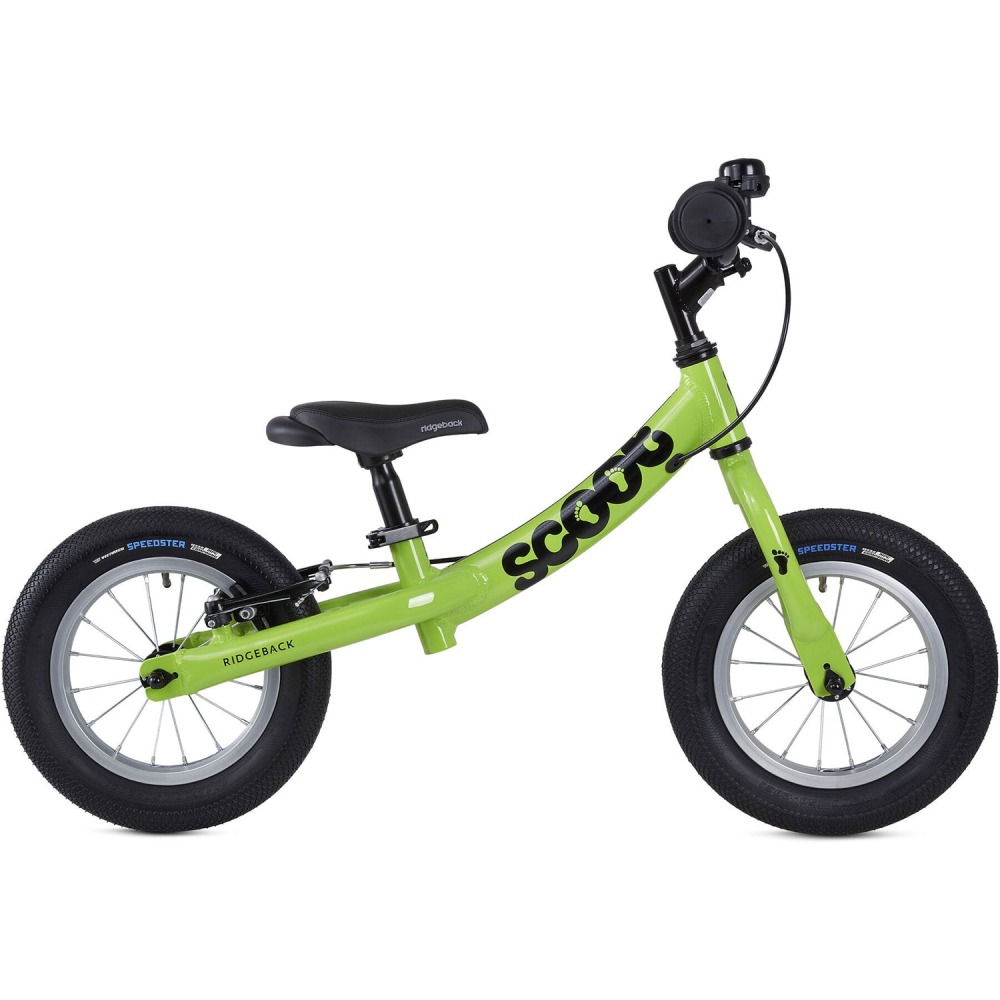 Side view of the Ridgeback scoot balance bike on a plain background